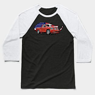 Ram SRT10 USA Print Baseball T-Shirt